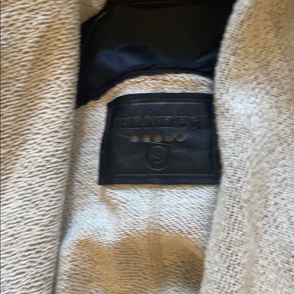 BLANKNYC Drape Front Leather Jacket - Picture 2 of 4